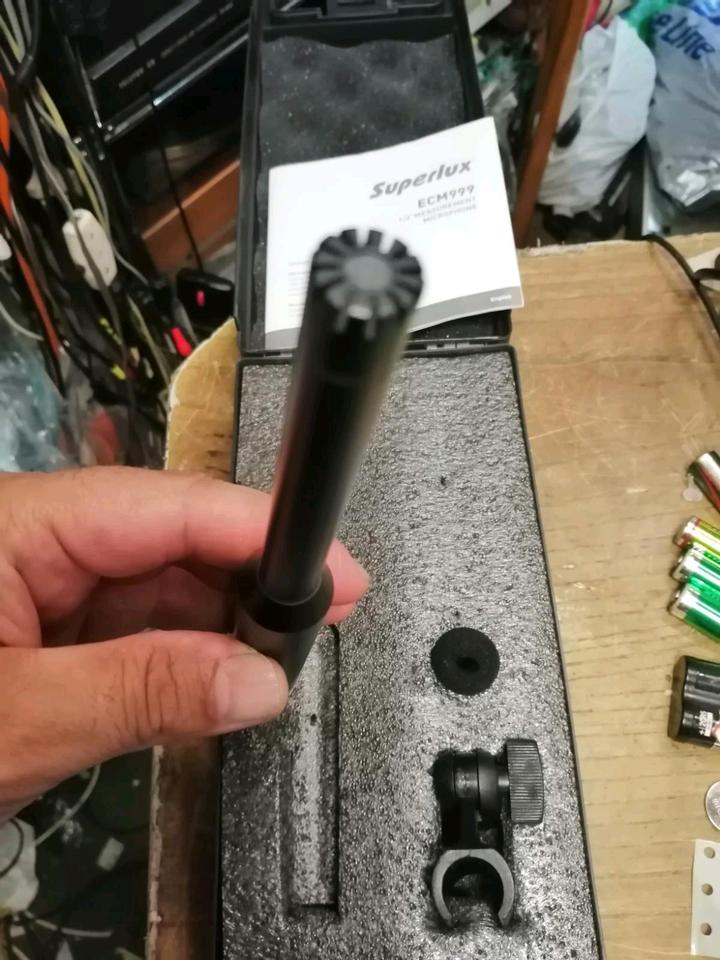 SUPERLUX ECM-999, Kondensator-Mikrofon für Messung, NEU!!!