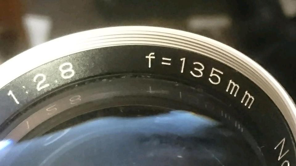 AUTO UNIVERSAR f-135 mm 1:2.8, Objektiv, guter Zustand!!