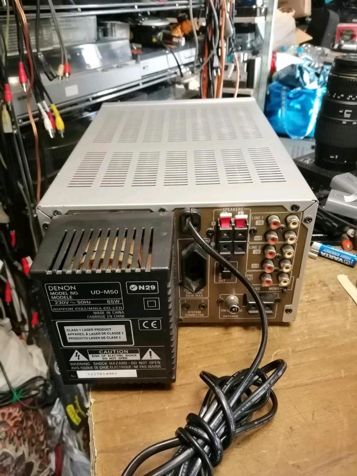 DENON UD-M50, 3fach-CD-Wechsler + 2 DENON Boxen SC-35