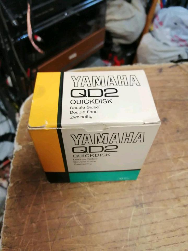 6 YAMAHA QD2, QuickDisk/zweiseitig, NEU & OVP!!