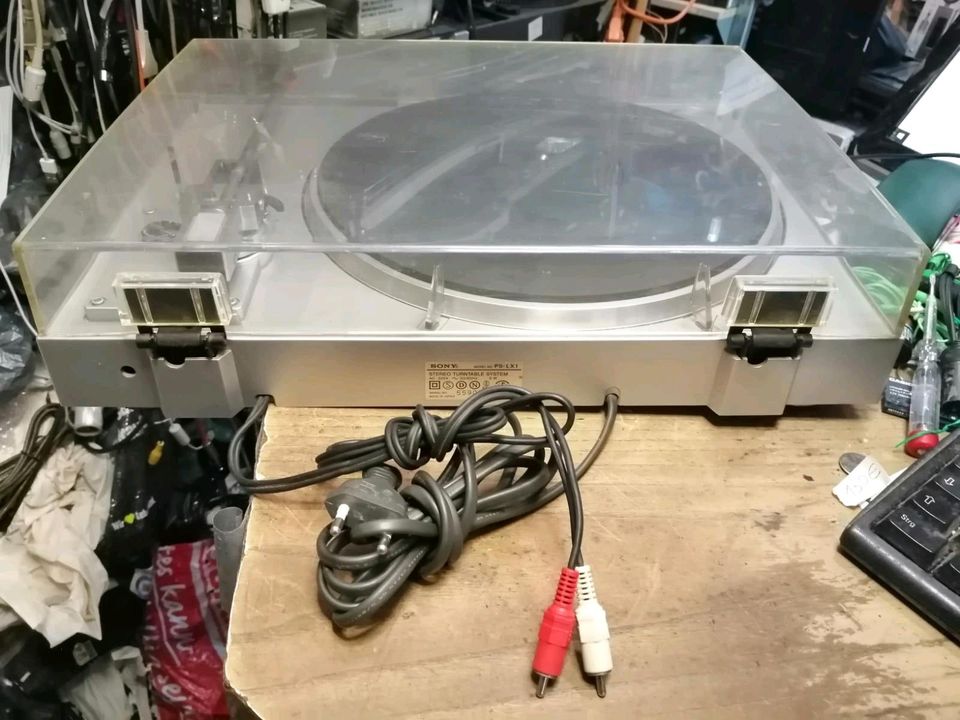 SONY PS-LX1 Stereo Plattenspieler + SONY VL-38GA Nadelsystem!!!