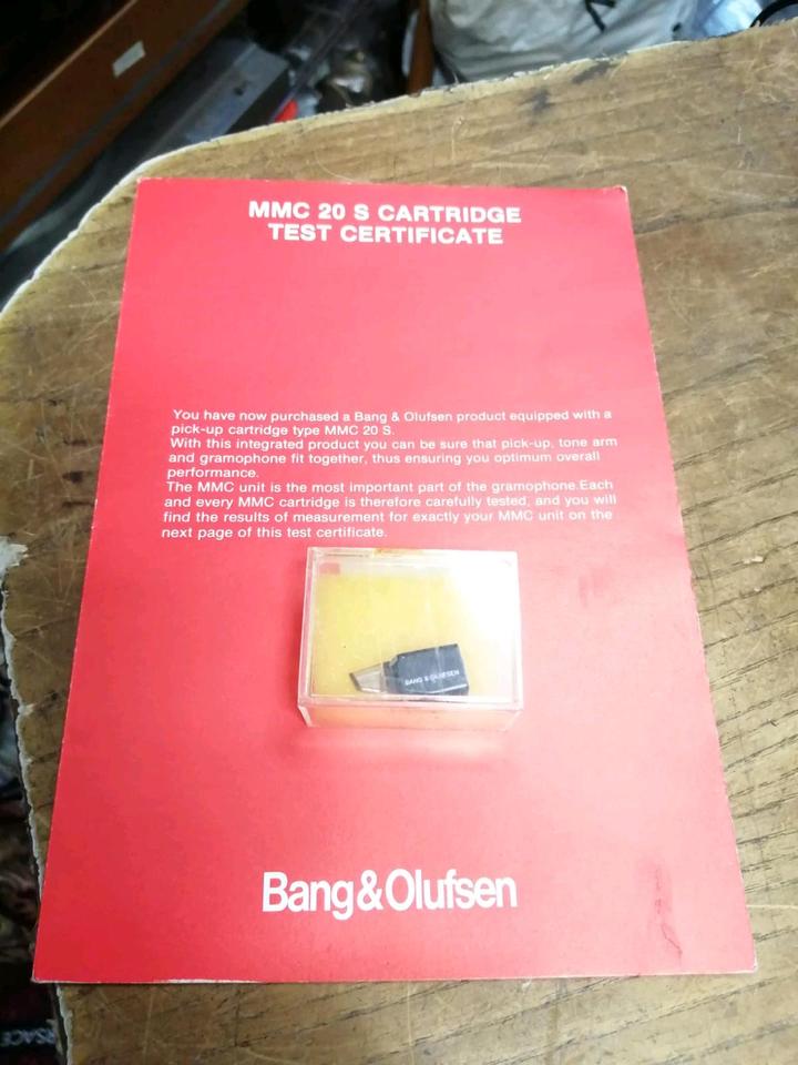 BANG & OLUFSEN MMC 20 S, Plattenspieler-Nadel, guter Zustand!!!