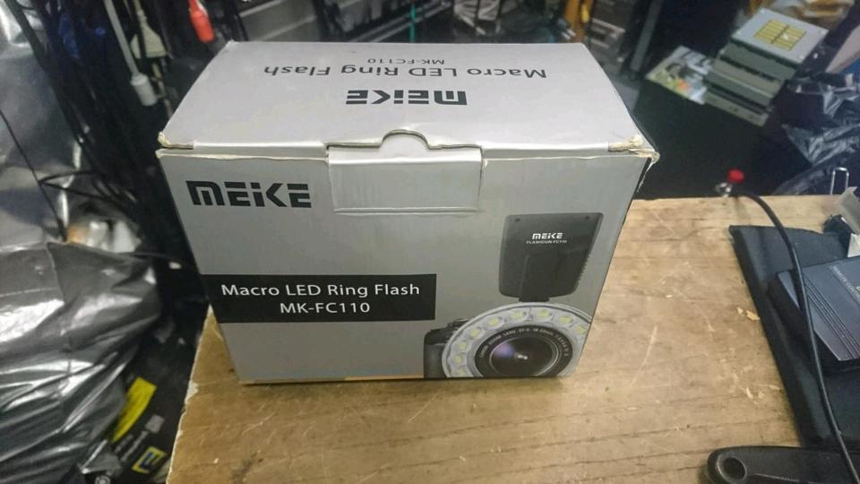 MEIKE MK-FC110, Macro LED Ring Flash, NEU!!!