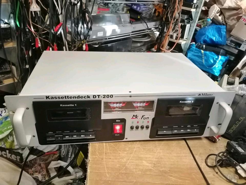 McFUN DT-200, Doppelcassetten-Deck, guter Zustand!!!