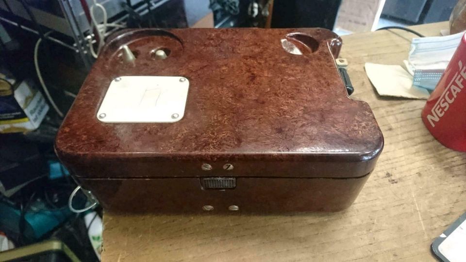 MILITÄR-TELEFON TA-57, russisch, komplett, NICHT GETESTET!