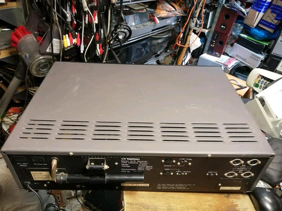 TELETON SX500, Stereo HiFi Receiver mit Cassette, guter Zustand!