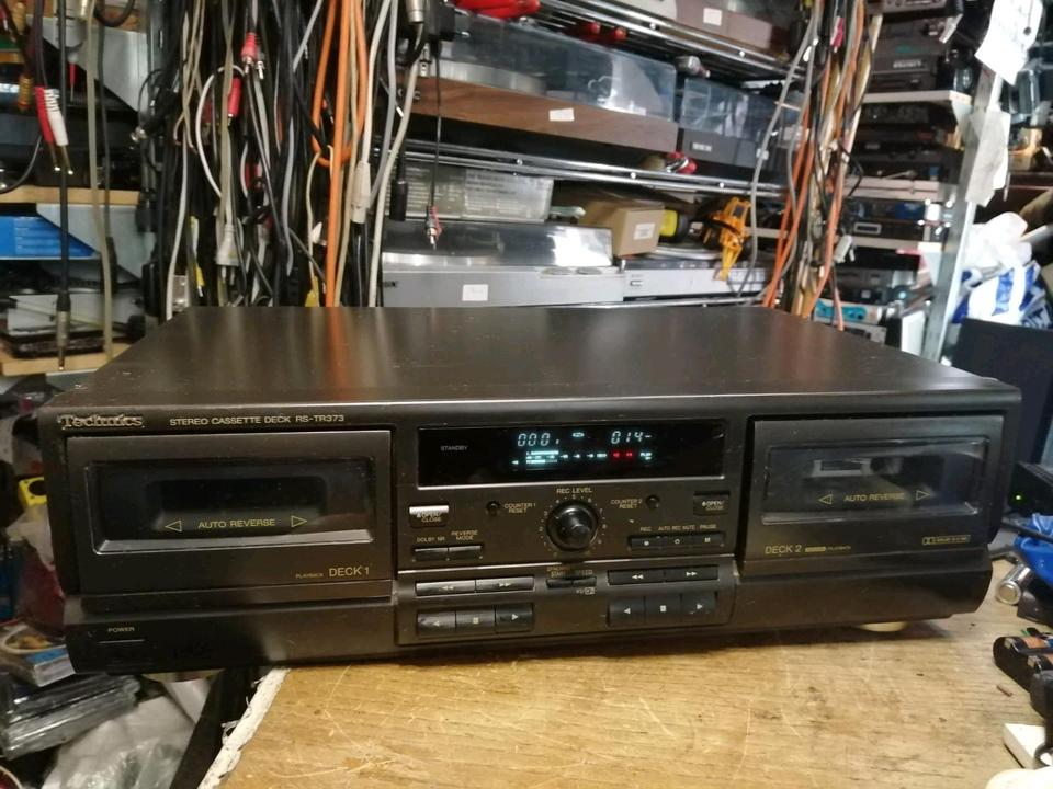 TECHNICS RS-TR373, Stereo Doppel-Cassetten-Deck, guter Zustand!!