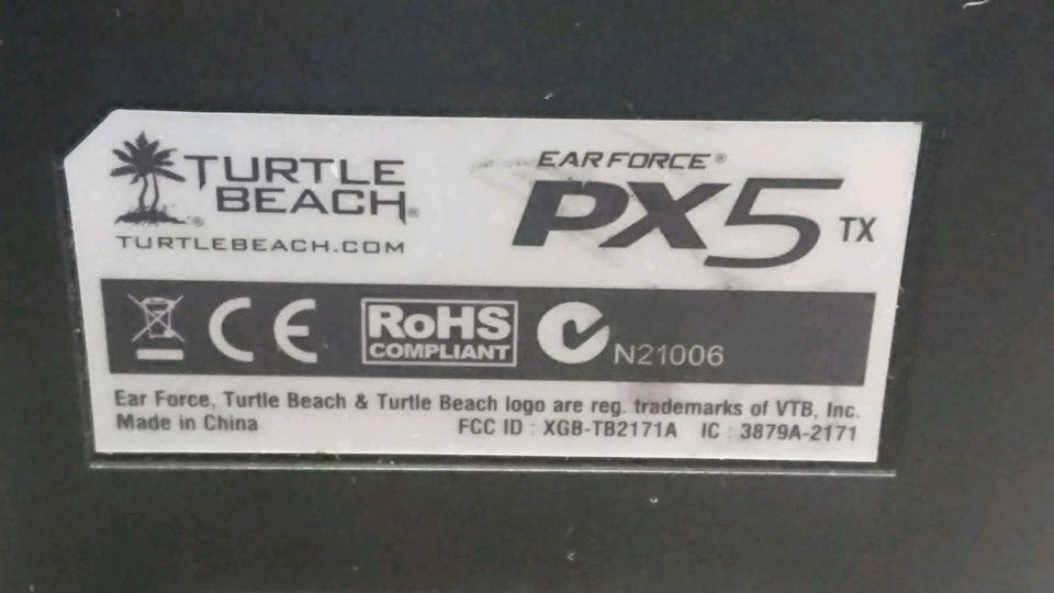 TURTLE BEACH Earforce PX5 Kopfhörer + PX4, WIFI, toll
