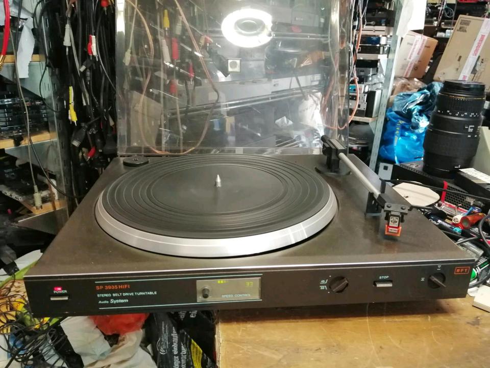 RFT SP3935, HiFi Plattenspieler, DEFEKT!!