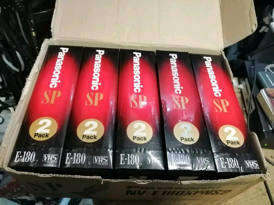 10 PANASONIC SP E180 Videocassetten, NEU & OVP!!