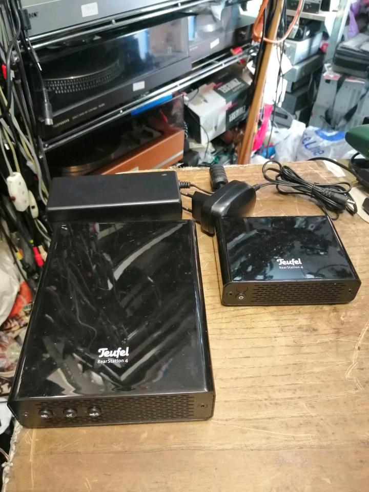 TEUFEL Funk Wireless System Rear Station 4,guter Zustand!!