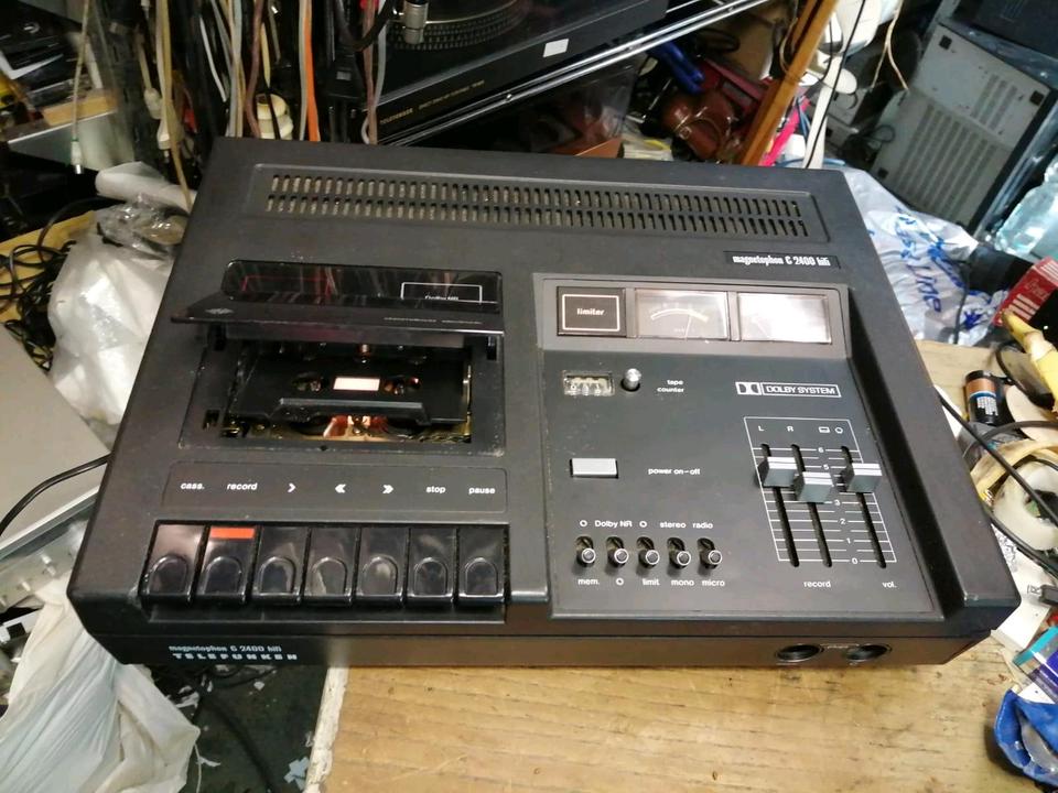 TELEFUNKEN C2400 hifi, Cassetten-Recorder mit Beschreibung!!!