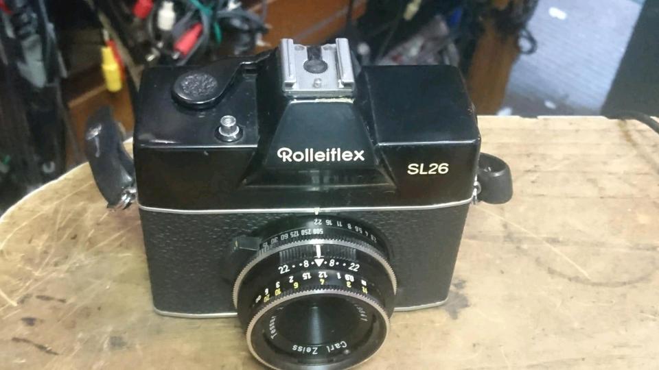 ROLLEIFLEX SL26, Analog-Kamera mit 3 Objektiven + Original-Koffer