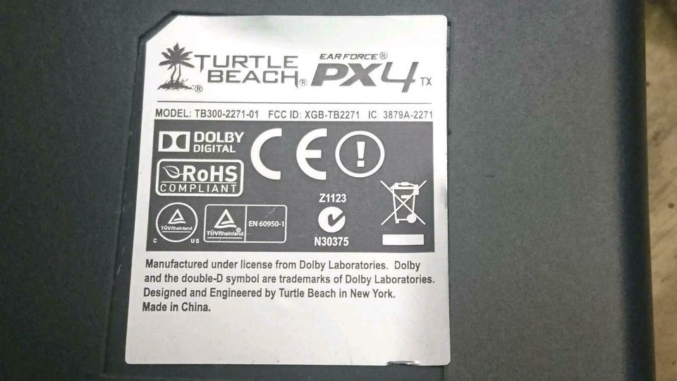 TURTLE BEACH Earforce PX5 Kopfhörer + PX4, WIFI, toll