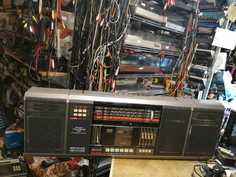 ITT Super Touring 350, Radio-Cassetten-Recorder, mit Netzkabel!!