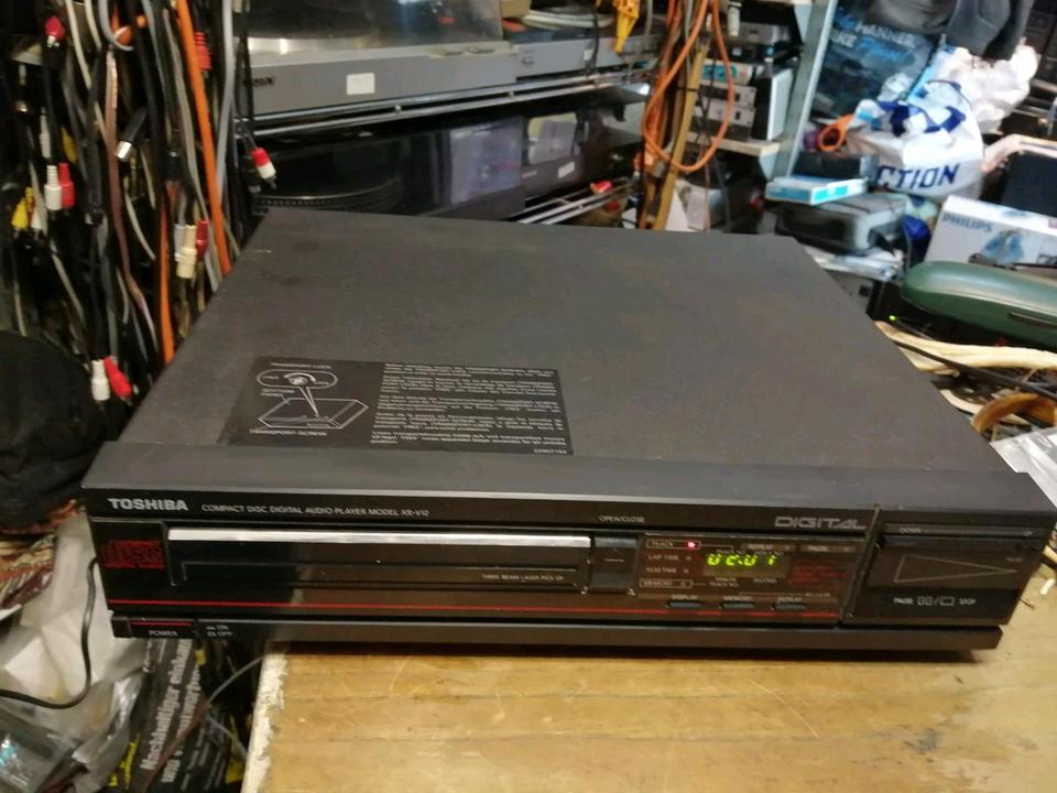 TOSHIBA XR-V12, CD-Player OHNE Fernbedienung!!