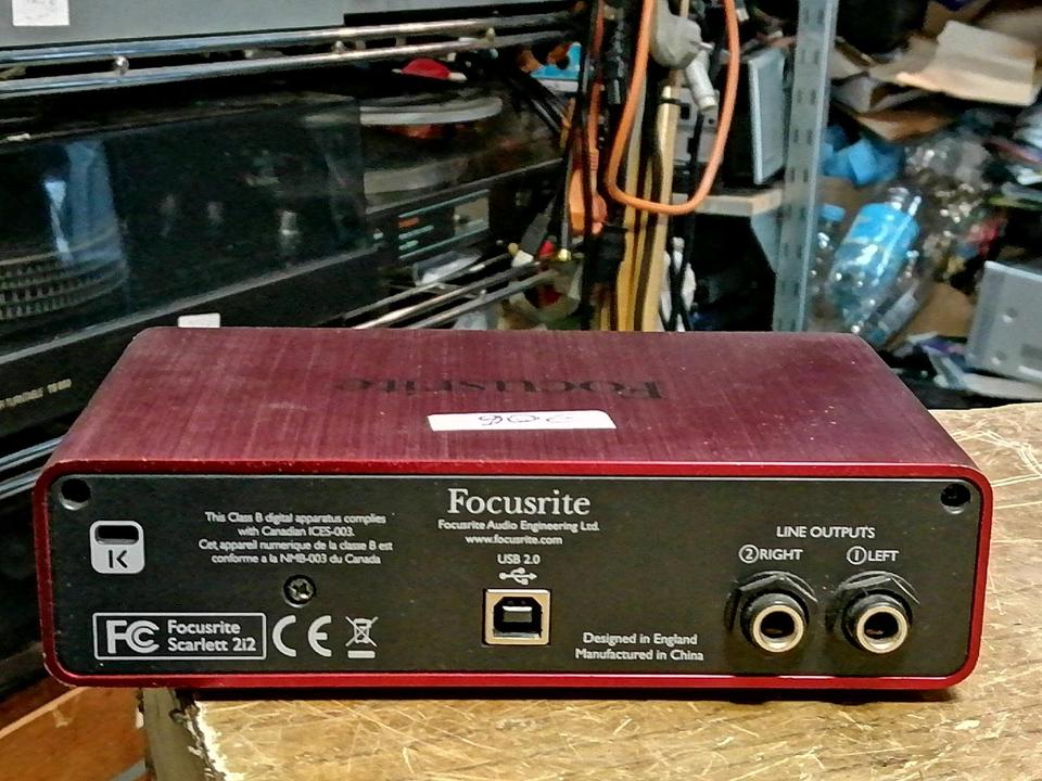 FOCUSRITE SCARLETT 2i2 Audio Interface, guter Zustand!!!