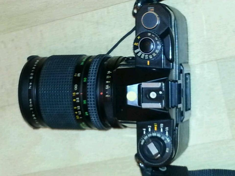 YASHICA FX-D QUARTZ; tolle Camera und 2 Objektive