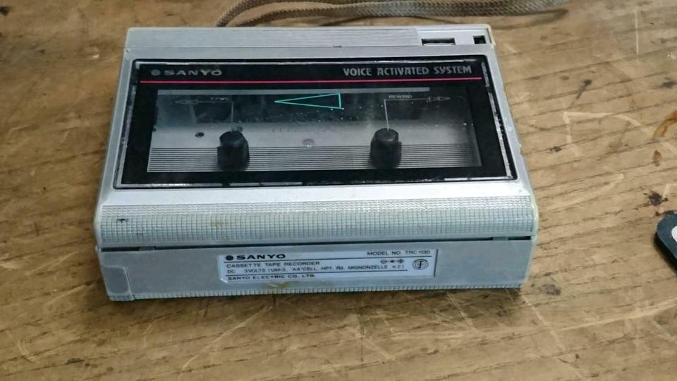 SANYO TRC1130, Walkman OHNE Zubehör!! Guter Zustand!