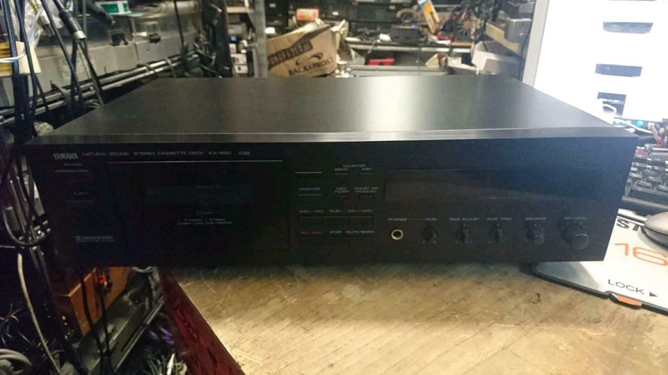 YAMAHA KX-650 Cassetten-Deck, 3 Head, leiert etwas