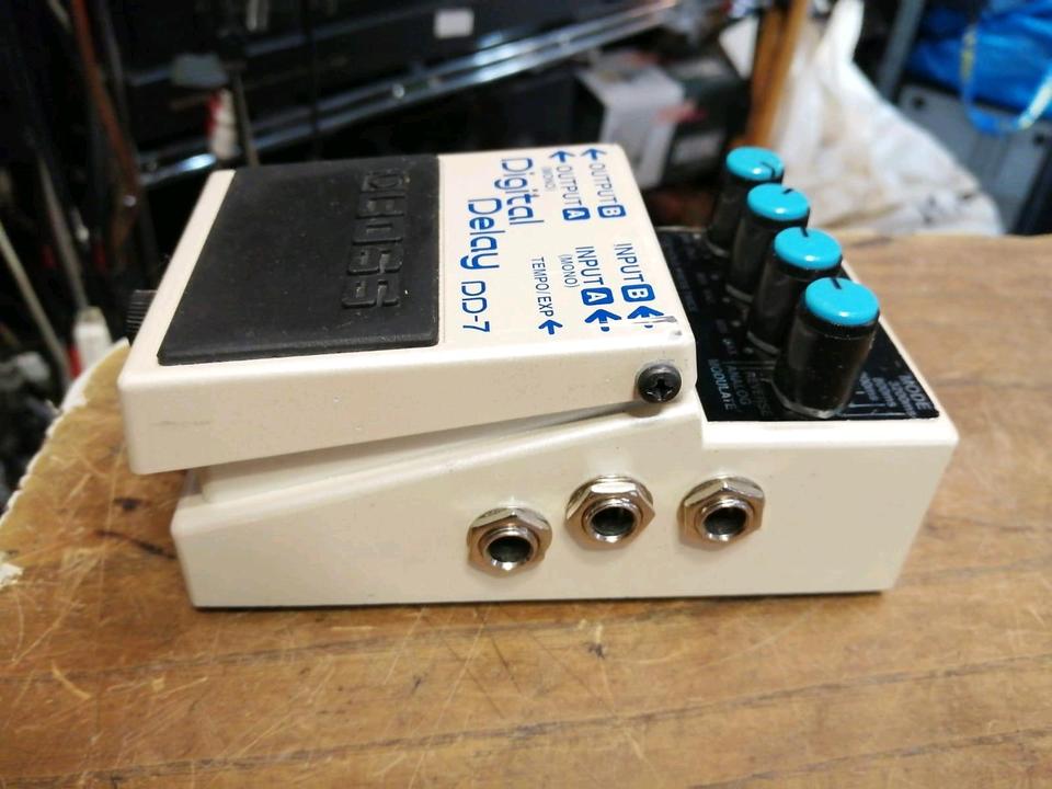 BOSS Digital Delay DD7, Effekt-Gerät, OHNE Adapter!!