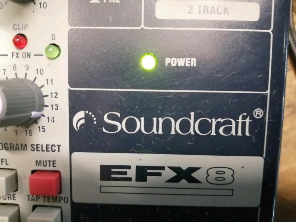SOUNDCRAFT EFX8, 8-Kanal-Mischpult/Mixer!!!