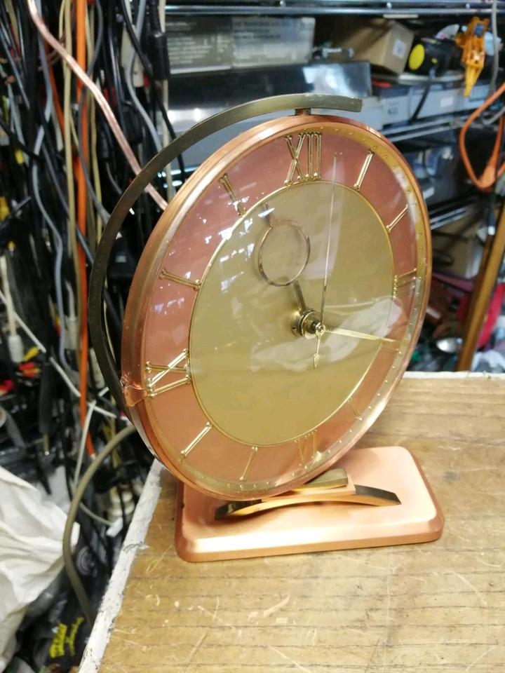 TISCHUHR made in Germany, festes, langes Kabel, guter Zustand!!!