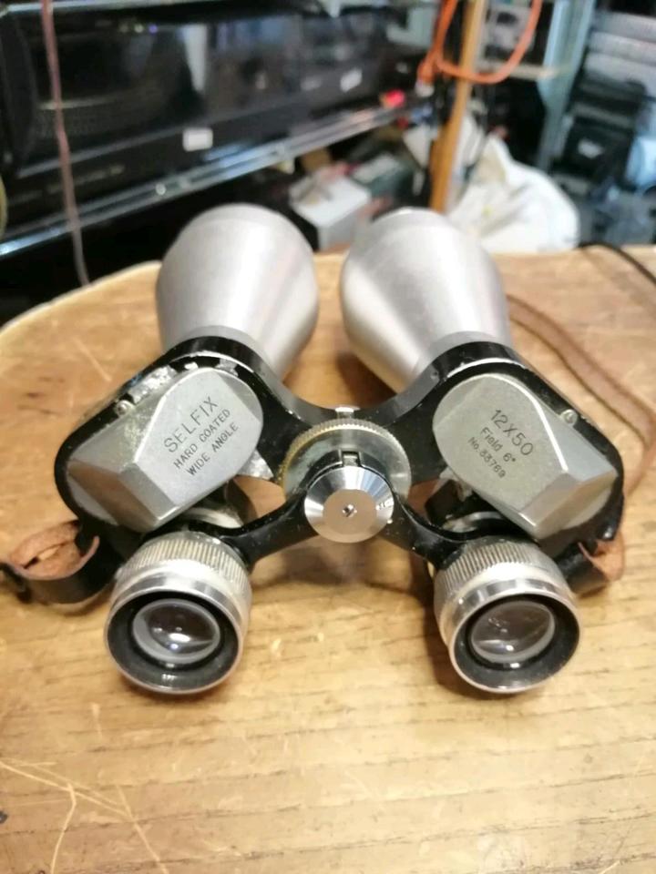 SELFLIX 12x50 Fernglas, silberfarben!