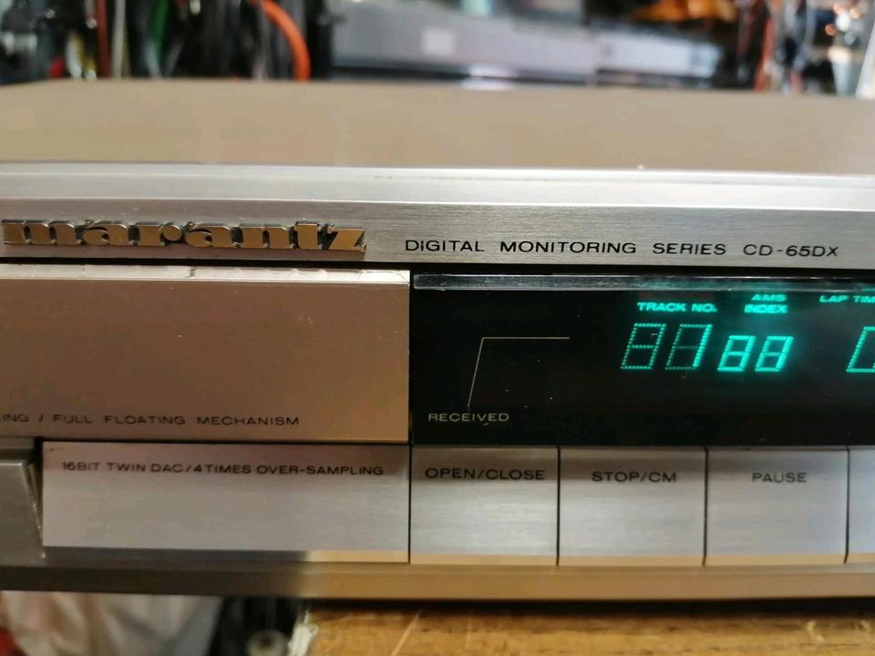 MARANTZ CD-65DX, CD-Player OHNE Fernbedienung, etwas DEFEKT!!