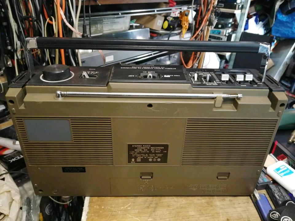 JVC RC-717L, Radio-Cassetten-Recorder, guter Zustand!!