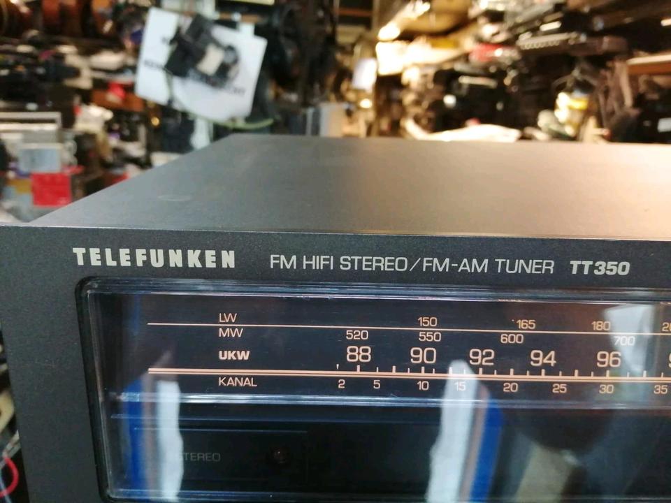 TELEFUNKEN TA-350 Verstärker + TELEFUNKEN TT350 guter Zustand!!!