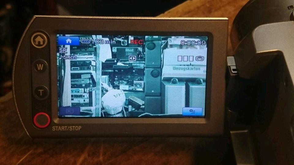 SONY DCR-SR 190, Videocamera, 40 GB, Zubehör!