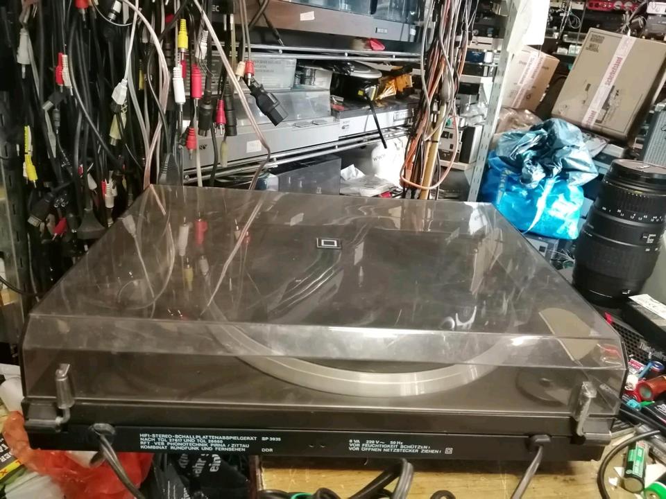 RFT SP3935, HiFi Plattenspieler, DEFEKT!!