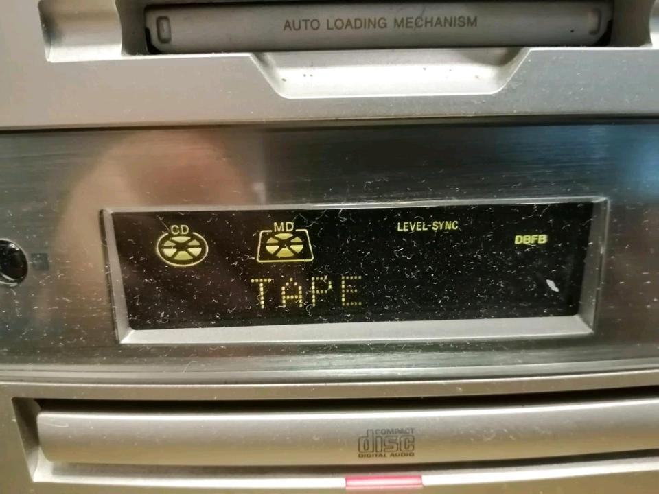 SONY HCD-MD313 CD Receiver und TC-TX333 Cassetten-Deck!!