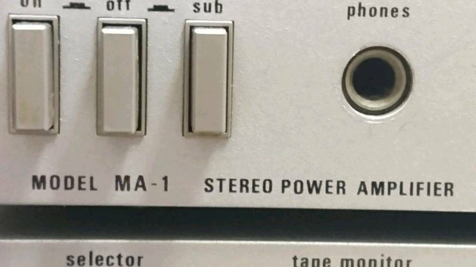 MBO MA-1 Amplifier + MBO ST-1 AM/FM Tuner + MBO PA-1