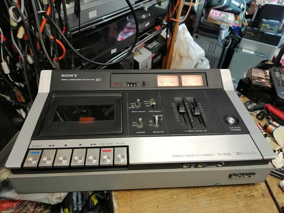 SONY TC-135SD Tapecorder/Cassetten-Recorder, etwas DEFEKT!!