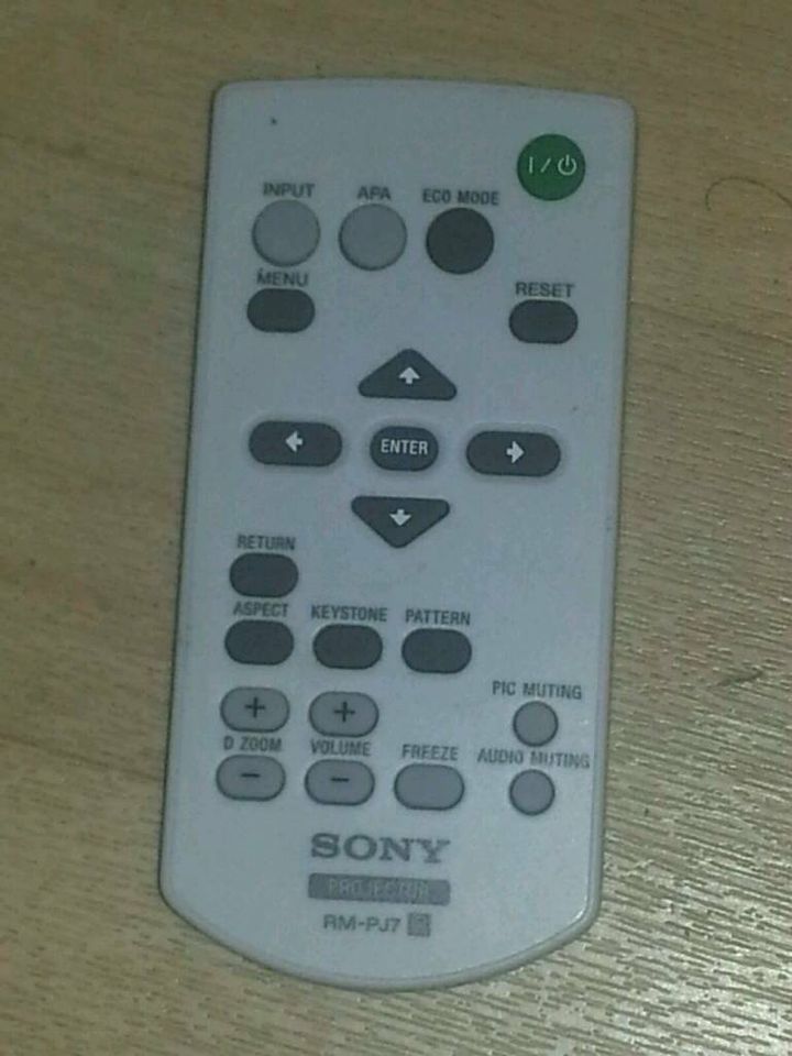 SONY RM-PJ 7 PROJECTOR; Fernbedienung für Beamer
