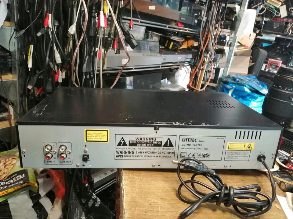 LIFETEC LT8964, CD-Player/MD-Recorder, 2in1, guter Zustand!!!