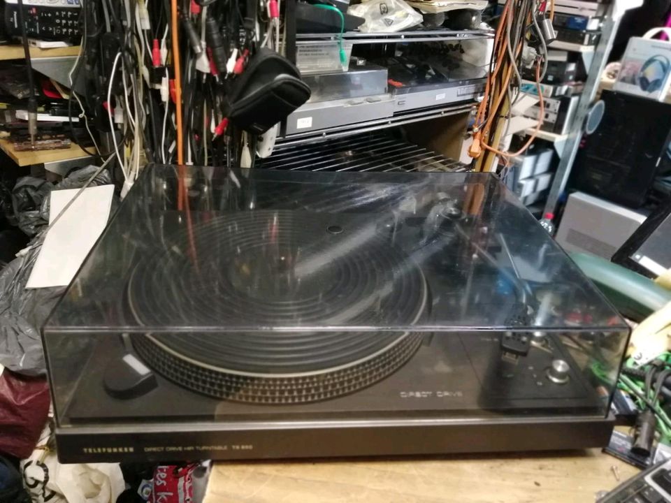 TELEFUNKEN TS 850 Plattenspieler + AUDIO-TECHNICA Nadelsystem!!