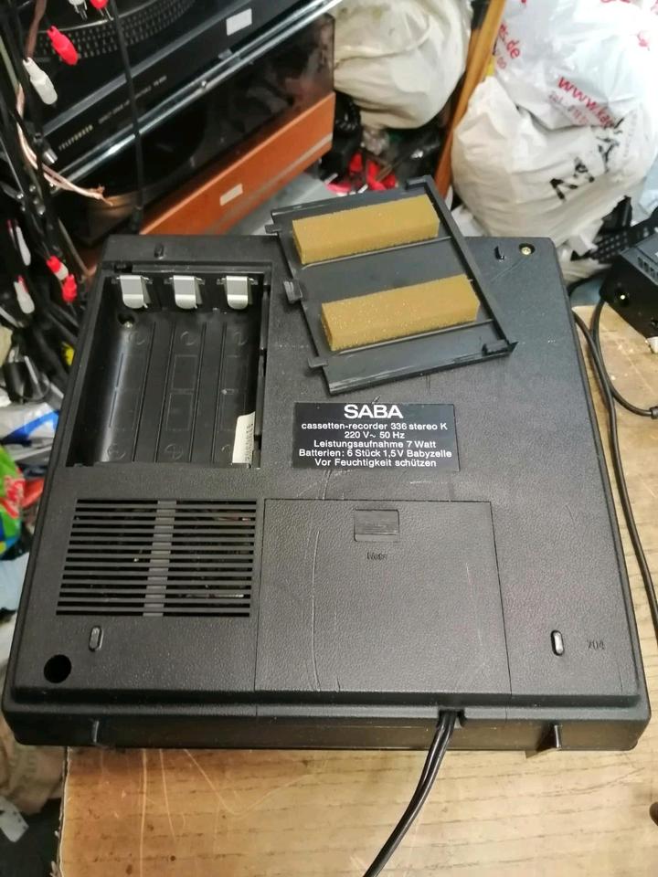SABA CR 336 Stereo Cassetten-Recorder, guter Zustand!!