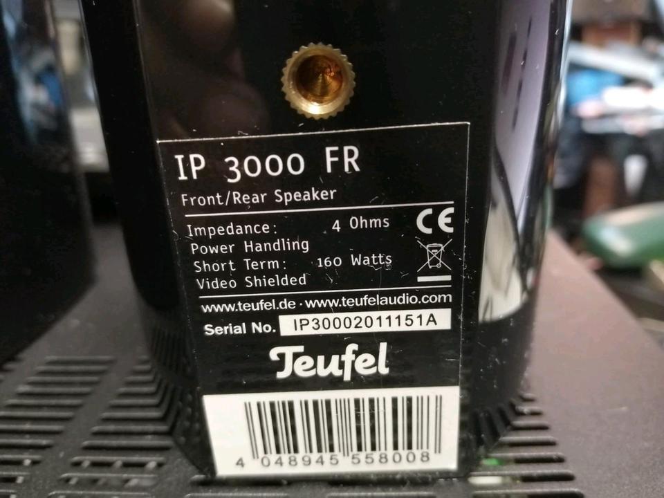 TEUFEL IP 42 CR - Receiver/Tuner/CD-Player + IP 3000 FR, 2 Boxen!
