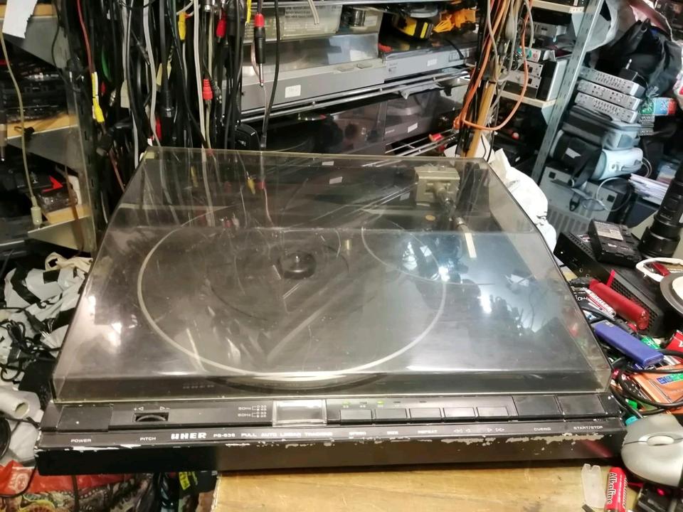 UHER PS-936 Plattenspieler, etwas DEFEKT!!!
