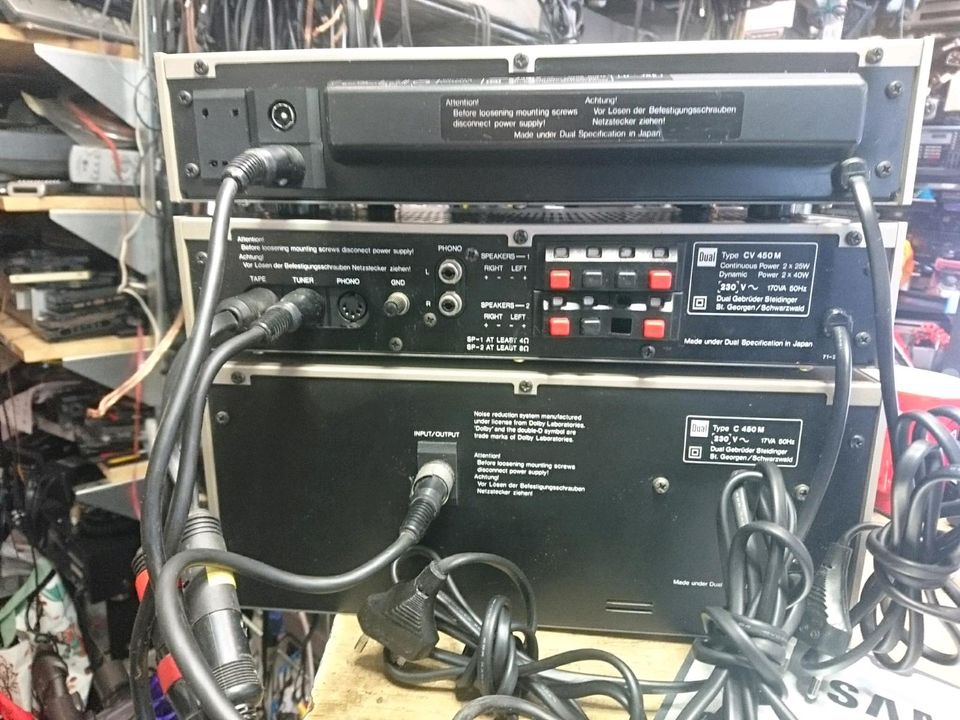 DUAL-Anlage: CV450M, CT450M + C450M, OHNE Boxen, guter Zustand