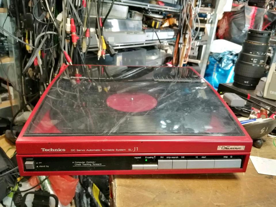 TECHNICS SL-J1 Plattenspieler + TECHNICS P30S Nadelsystem!!!