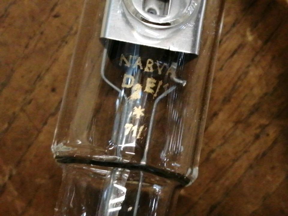 NARVA D2E, Röhren Spektrallampe, NEU & ORIGINALKARTON!!!