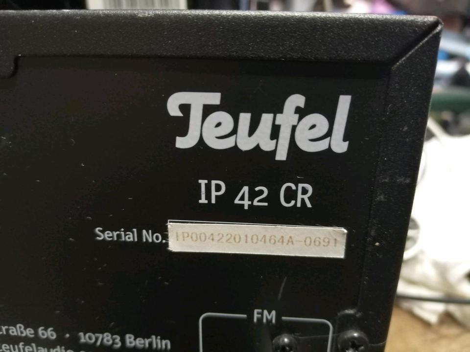TEUFEL IP 42 CR - Receiver/Tuner/CD-Player + IP 3000 FR, 2 Boxen!