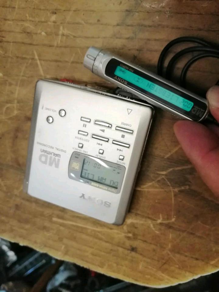 SONY MZ-R55, portable Minidisc-Recorder mit Zubehör!!!