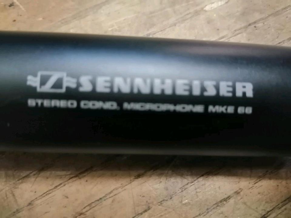 SENNHEISER MKE 66, Phantom-Mikrofon und 1 Kabel!!