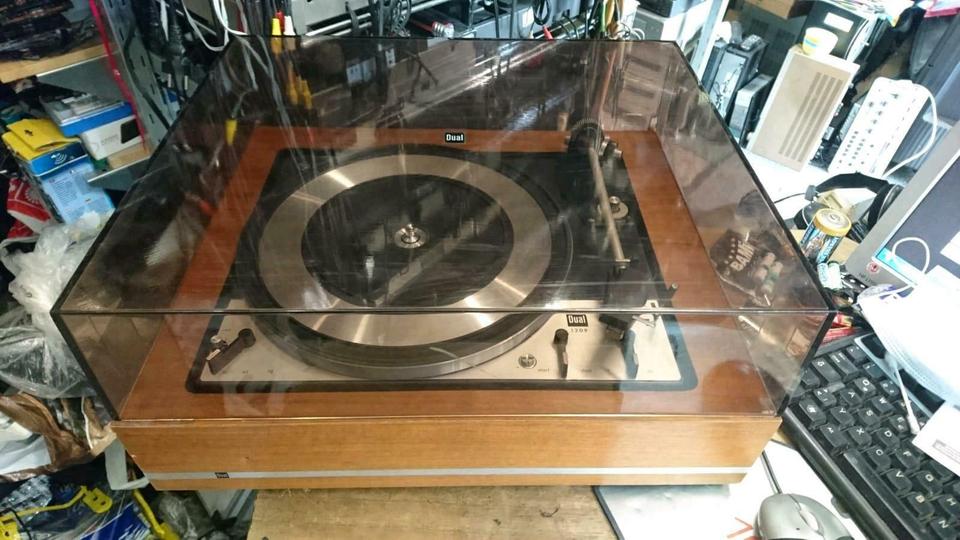 DUAL 1209 Type CK 6, Plattenspieler mit SHURE Nadelsystem, 5polig