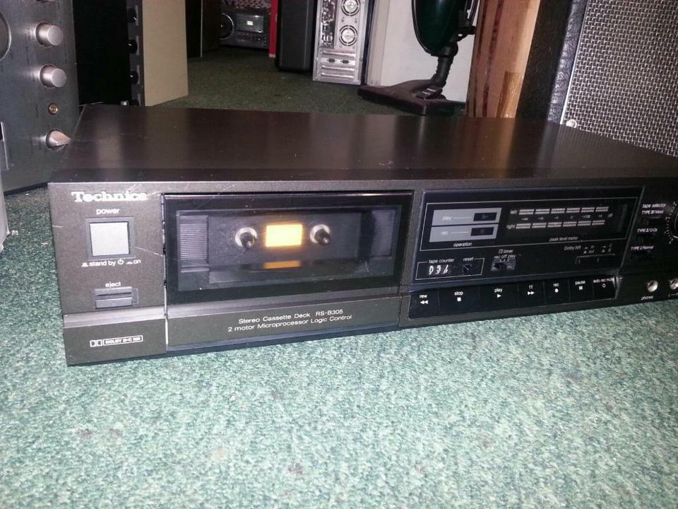 TECHNICS RS-B305; Stereo Cassetten-Deck, guter Zustand!